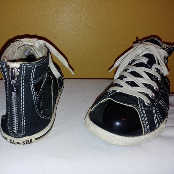 converse all star open toe